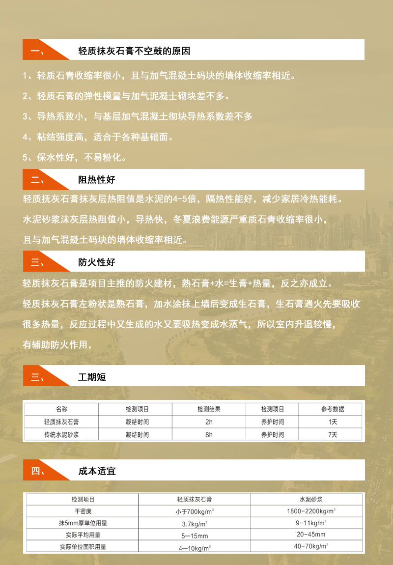 滨州轻质抹灰石膏